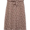 Vmclementine midi-rok met hoge taille