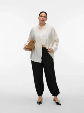 Vmclifina-broek met hoge taille