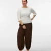 Vmclifina-broek met hoge taille
