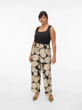 Vmclucy broek met middelhoge taille