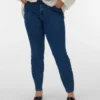 Vmclusia jeans met hoge taille en slanke pasvorm