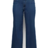 Vmclusia-Jeans met hoge taille en wijde pijpen