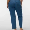 Vmclusia Mom-fit jeans met hoge taille