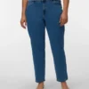 Vmclusia Mom-fit jeans met hoge taille