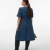 Vmcmelaney midi-jurk