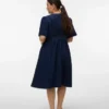 Vmcmelaney midi-jurk