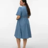 Vmcmelaney midi-jurk