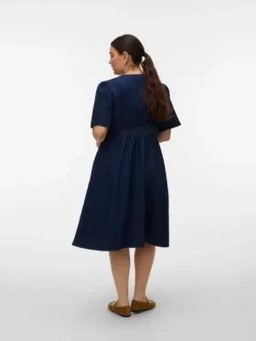 Vmcmelaney midi-jurk