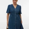 Vmcmelaney midi-jurk