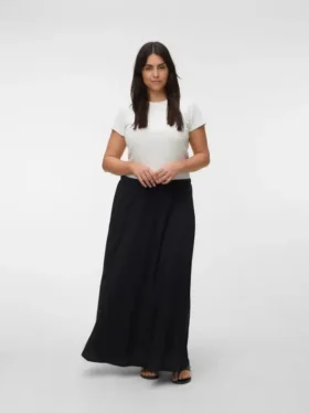 Vmcmia lange rok met middelhoge taille