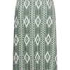 Vmcmymilo midi-rok met hoge taille