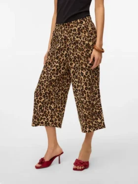 Vmcoco broek met middelhoge taille