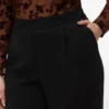 Vmcoco-broek met middelhoge taille