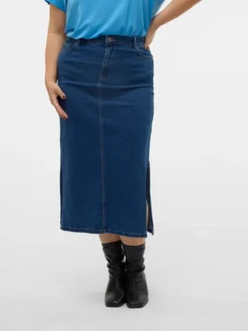 Vmcserena lange rok met hoge taille