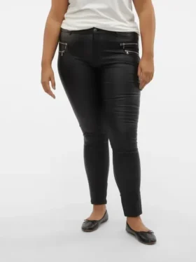 Vmcseven broek met middelhoge taille