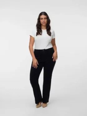 Vmcsiga-broek met hoge taille