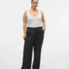 Vmcsilje-broek met middelhoge taille