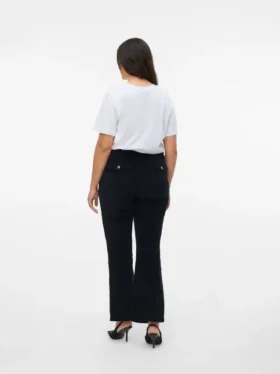 Vmcsiri corduroybroek met middelhoge taille
