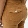 Vmcsiri corduroybroek met middelhoge taille