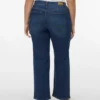 Vmcstellastretch-Jeans met middelhoge taille en wijde pijpen