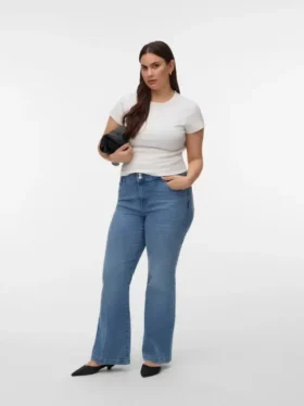 Vmctanna High Rise Flared Fit-Jeans
