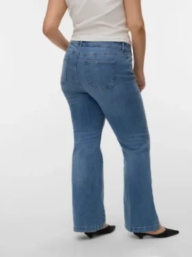 Vmctanna High Rise Flared Fit-Jeans