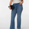 Vmctanna High Rise Flared Fit-Jeans