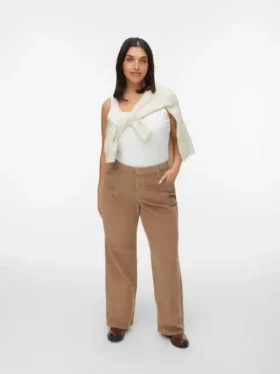 Vmctessa-broek met hoge taille