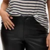 Vmctessa-broek met hoge taille