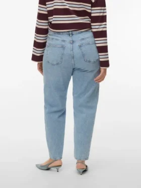 Vmctessa High Rise Mom Fit-Jeans