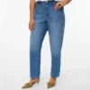 Vmctessa High Rise Mom Fit-Jeans