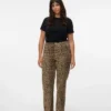Vmctessa-Jeans met hoge taille en wijde pijpen
