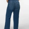 Vmctessa-Jeans met hoge taille en wijde pijpen
