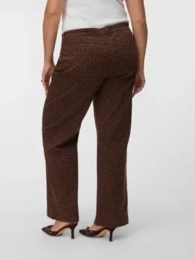 Vmctessa-Jeans met hoge taille en wijde pijpen