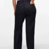 Vmctessa-Jeans met hoge taille en wijde pijpen