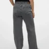 Vmctessa-Jeans met hoge taille en wijde pijpen