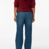 Vmctessa-Jeans met hoge taille en wijde pijpen