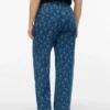 Vmctessa-Jeans met hoge taille en wijde pijpen