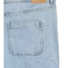 Vmctessa-Jeans met hoge taille en wijde pijpen