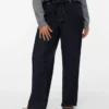 Vmctessa-Jeans met hoge taille en wijde pijpen