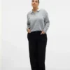 Vmctessa-Jeans met hoge taille en wijde pijpen