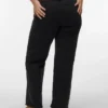 Vmctessa-Stretch jeans met hoge taille en wijde pijpen