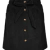 Vmvilja corduroy kort rokje met hoge taille