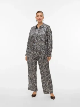 Vmcvina broek met hoge taille