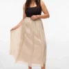 Vmcvips Lange rok met middelhoge taille