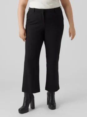 Vmczamira broek met middelhoge taille