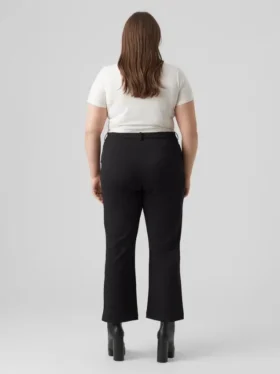 Vmczamira broek met middelhoge taille