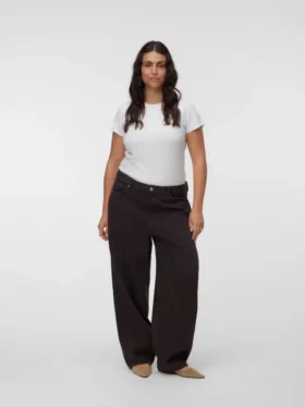 Vmczoe Mid Rise Barrel Fit-Jeans
