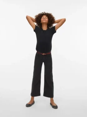 Vmdaisy High Rise Wide Fit – Cropped Jeans