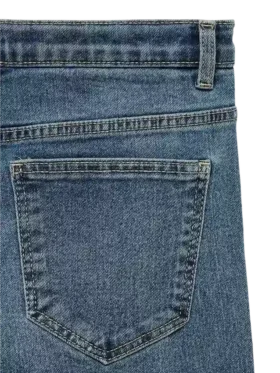 Vmdaisy jeans met hoge taille en wijde pijpen